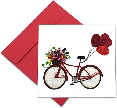 Bicycle Love Romantic Valentine Him Her Birthday Anniversary 15Cm X