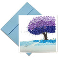 Four-Season-Winter Card Seasonal Anniversary 15Cm X 15Cm