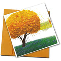 Four-Season-Autumn Card Seasonal Anniversary 15Cm X 15Cm