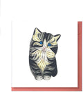 Black-cat Card Birthday Anniversary Mother S Day Animal Seasonal 15cm