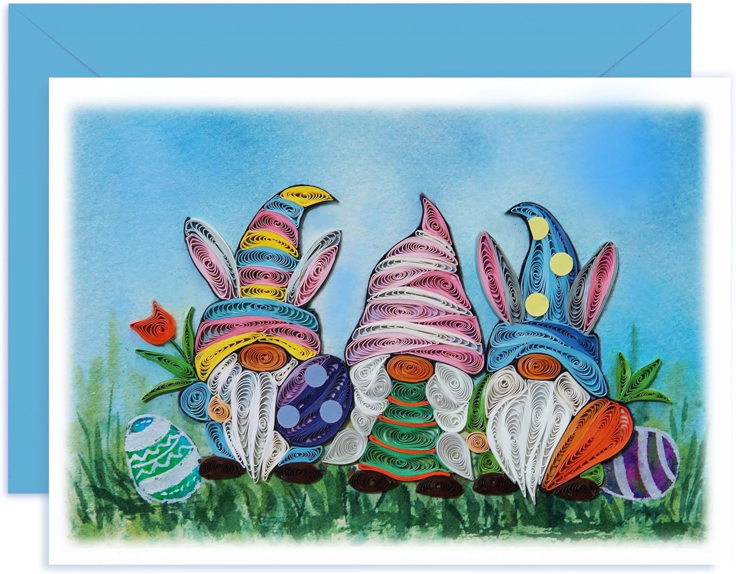 Cute Gnome Easter Day Card Thanks Giving Easter S Day Thank You