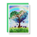 Mlm Tree Card Romance Anniversary Him Her Birthday 13cm x 17cm