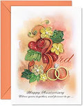 3rd-anniversary Card Romance Valentine Anniversary Him Her Birthday