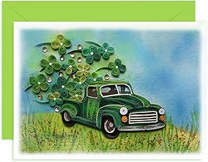 St Patrick Day Green Truck St Patrick S Day Thanks Giving Thank You