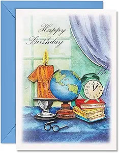Colorful Birthday Card Animal Birthday For Kid 13Cm X 17Cm