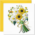Sunflower Boutique Card Thinking Of You Floral Thank You Anniversary