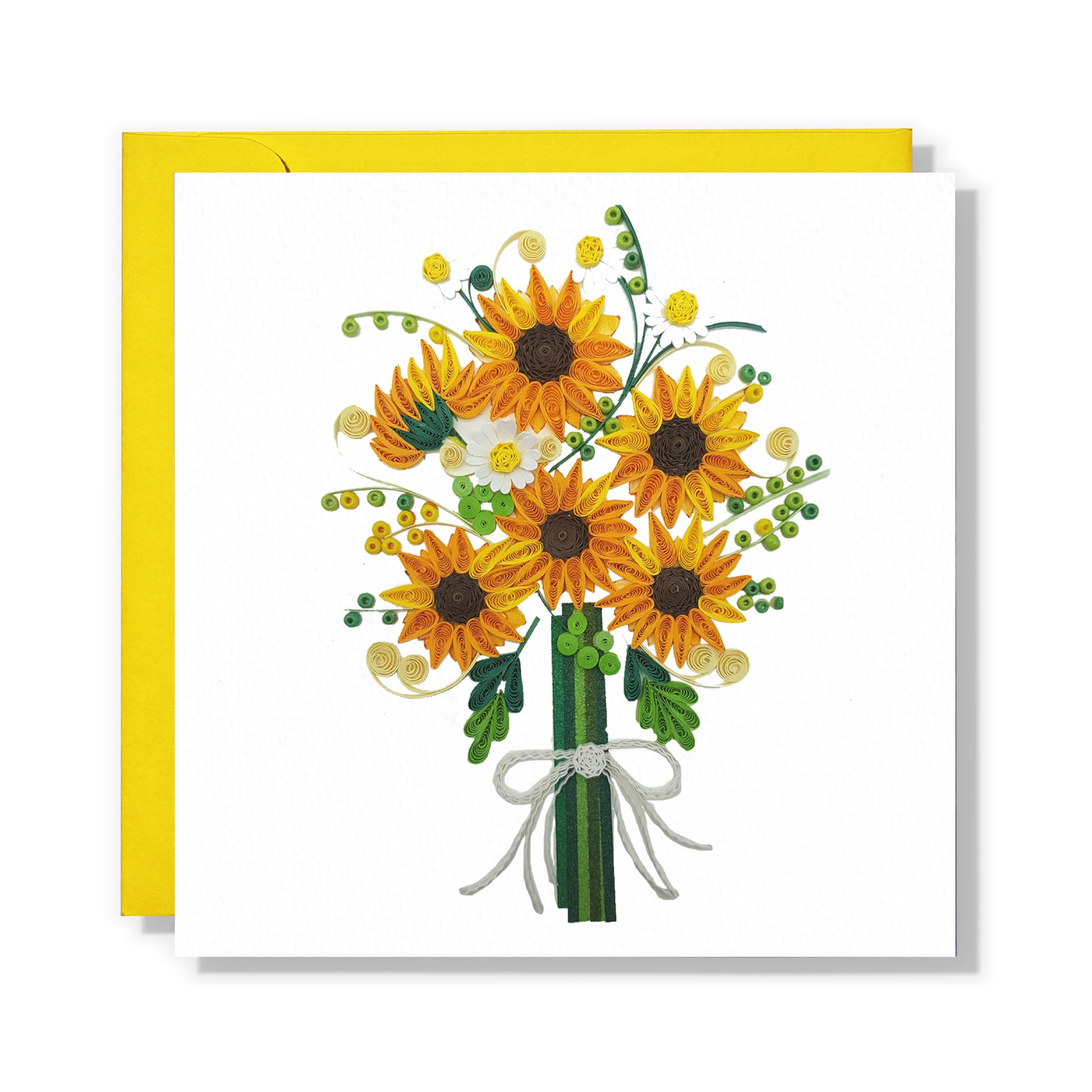 Sunflower Floral Thank You Anniversary Birthday Graduation Retirement
