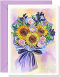 Sunflower Bouquet Floral Mother Day Anniversary Birthday Romantic
