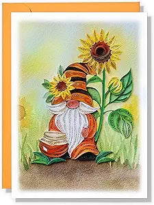 Sunflower Gomes Card Floral Mother Day Him Her Birthday Anniversary