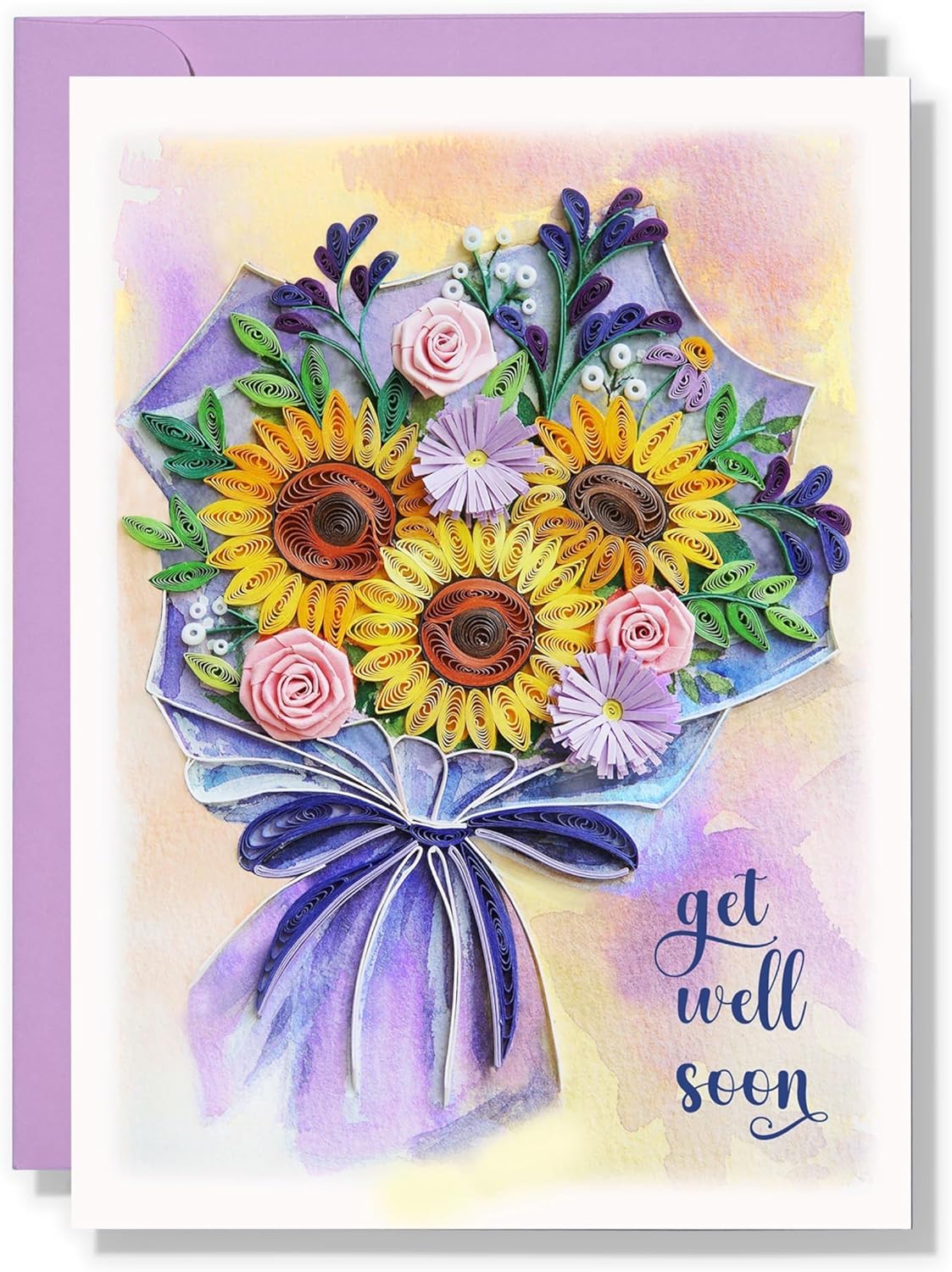 Sunflower Get Well Soon Floral Thank You Anniversary Mother Day