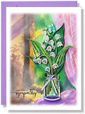 Lily Of The Valley Sympathy Floral Mother Day Anniversary Birthday